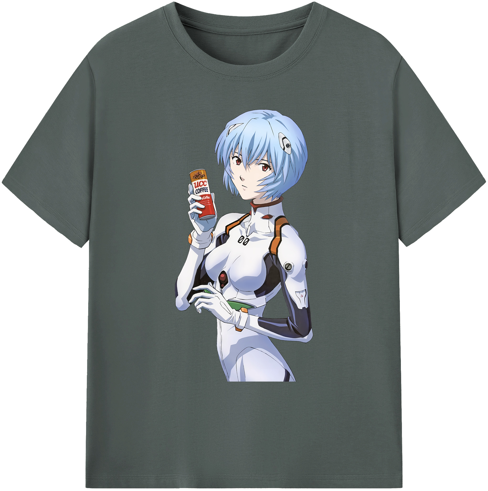 （画像用） EVA 新世紀エヴァンゲリオン 綿100％ メンズ半袖Tシャツ｜肌触りやわらか＆通気性